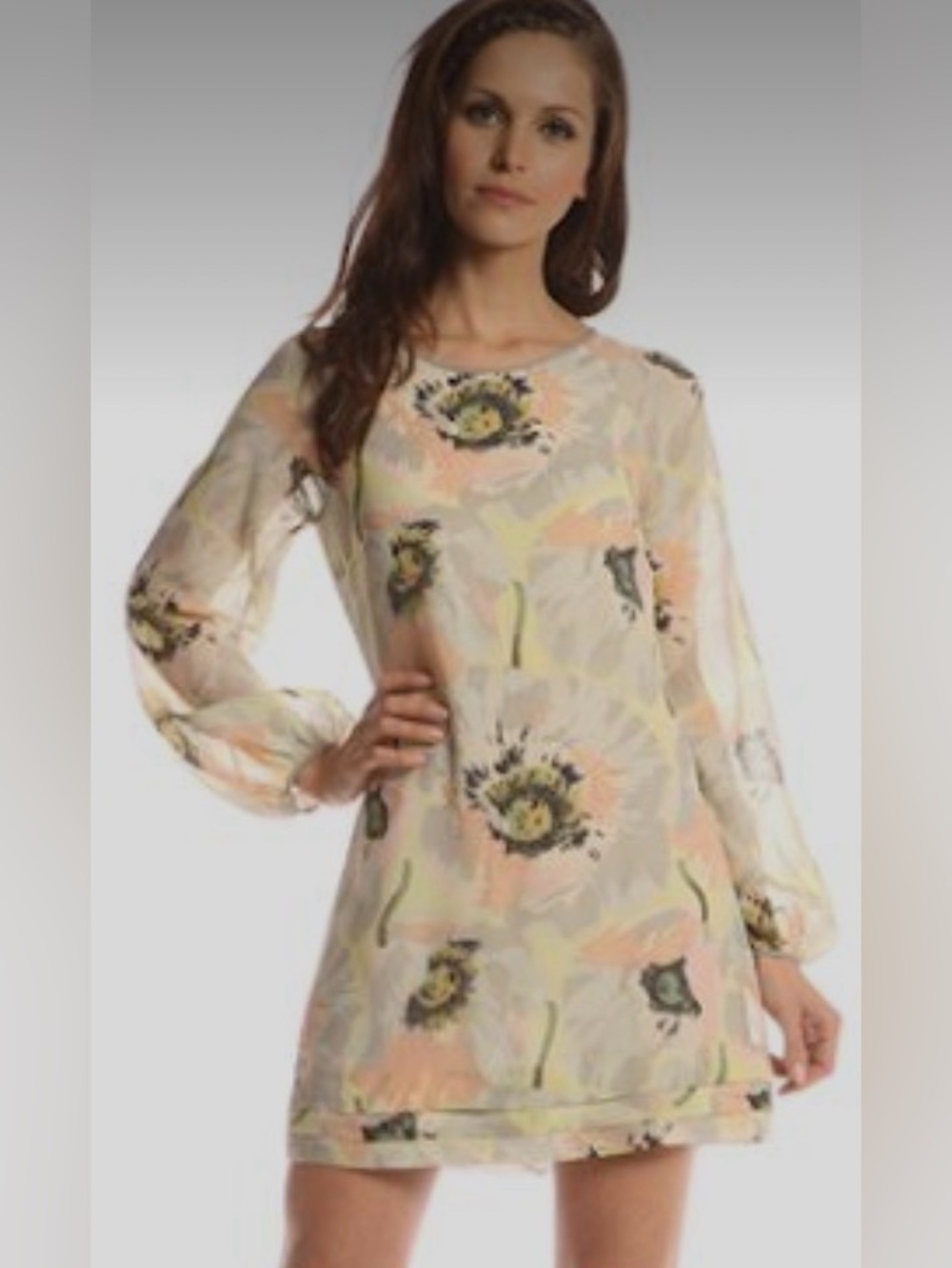 Ted Baker HIRA Beaded Mini dress - M (size 3)